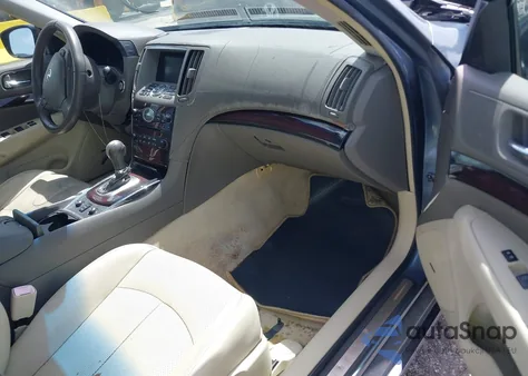 2010 Infiniti G37X z USA, uszkodzony, nr VIN JN1CV6AR8AM455061